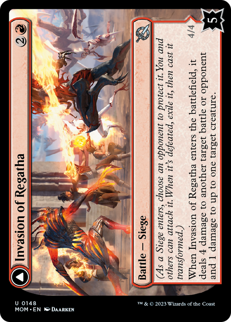 Invasion of Regatha // Disciples of the Inferno [March of the Machine] | Game Master's Emporium (The New GME)