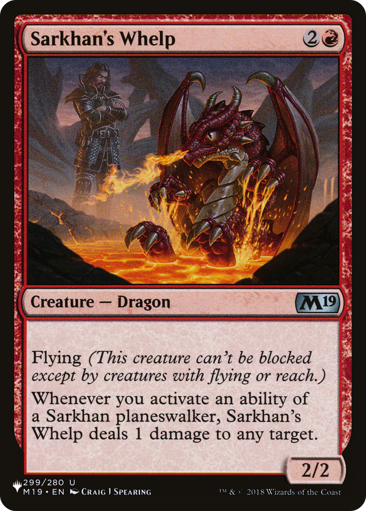 Sarkhan's Whelp [The List] | Game Master's Emporium (The New GME)