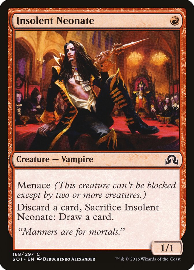 Insolent Neonate [Shadows over Innistrad] | Game Master's Emporium (The New GME)