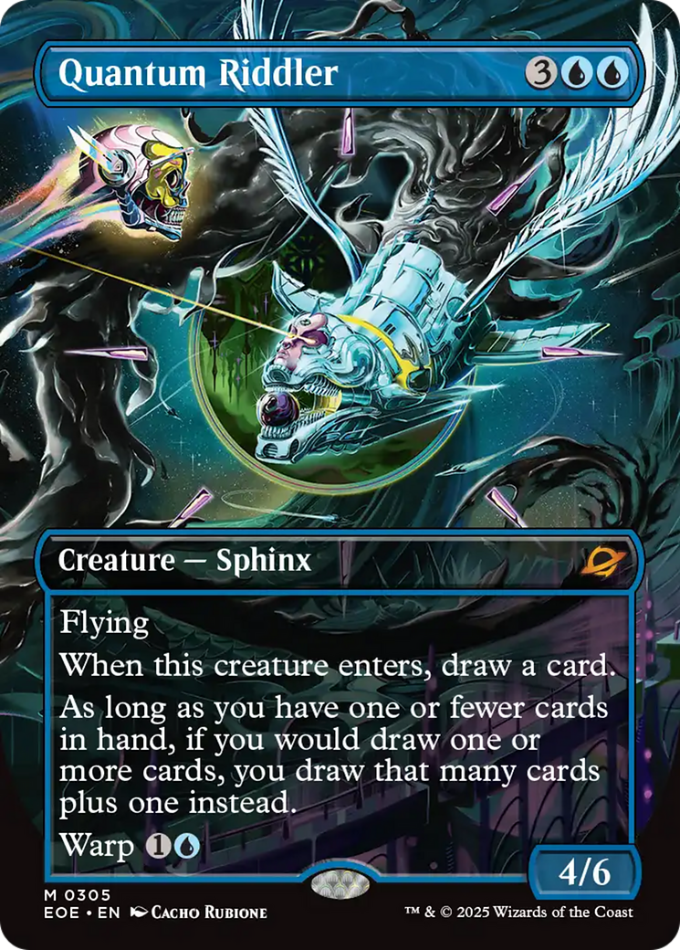 Quantum Riddler (Borderless) [Edge of Eternities] | Game Master's Emporium (The New GME)