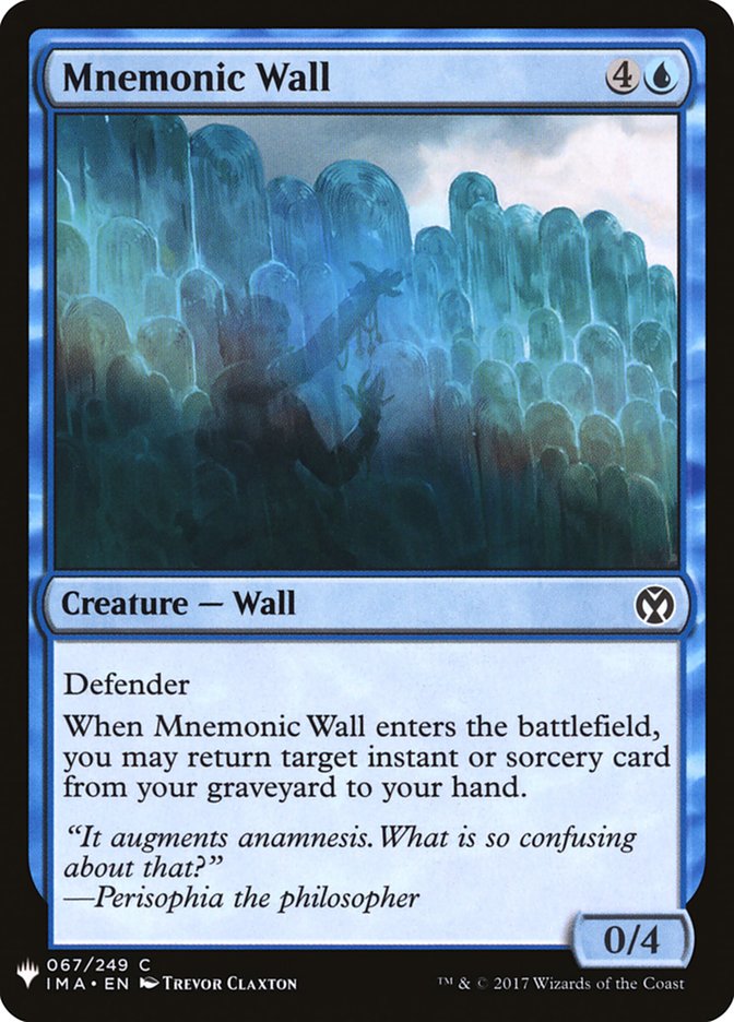 Mnemonic Wall [Mystery Booster] | Game Master's Emporium (The New GME)
