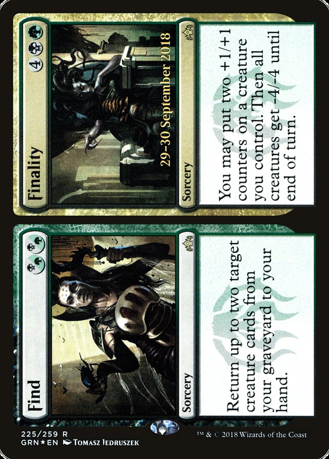 Find // Finality [Guilds of Ravnica Prerelease Promos] | Game Master's Emporium (The New GME)