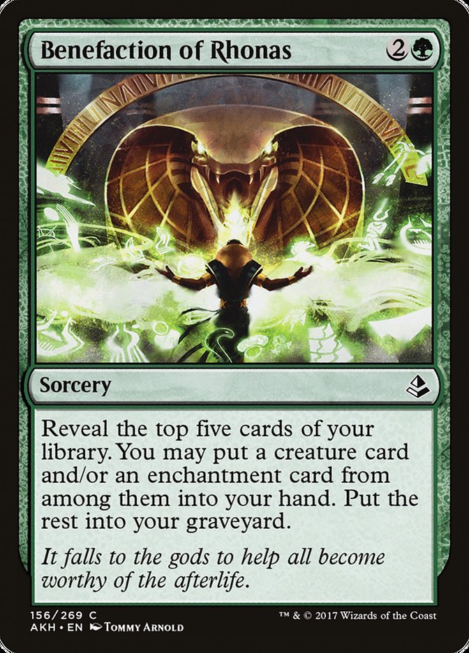 Benefaction of Rhonas [Amonkhet] | Game Master's Emporium (The New GME)