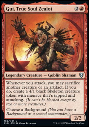 Gut, True Soul Zealot [Commander Legends: Battle for Baldur's Gate] | Game Master's Emporium (The New GME)