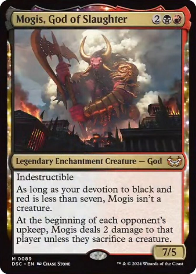 Mogis, God of Slaughter [Duskmourn: House of Horror Commander] | Game Master's Emporium (The New GME)