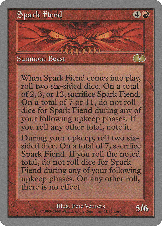 Spark Fiend [Unglued] | Game Master's Emporium (The New GME)