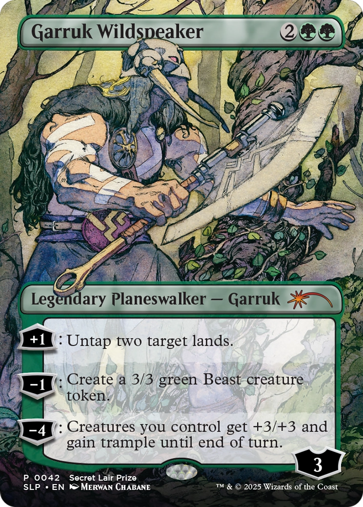 Garruk Wildspeaker [Secret Lair Showdown] | Game Master's Emporium (The New GME)