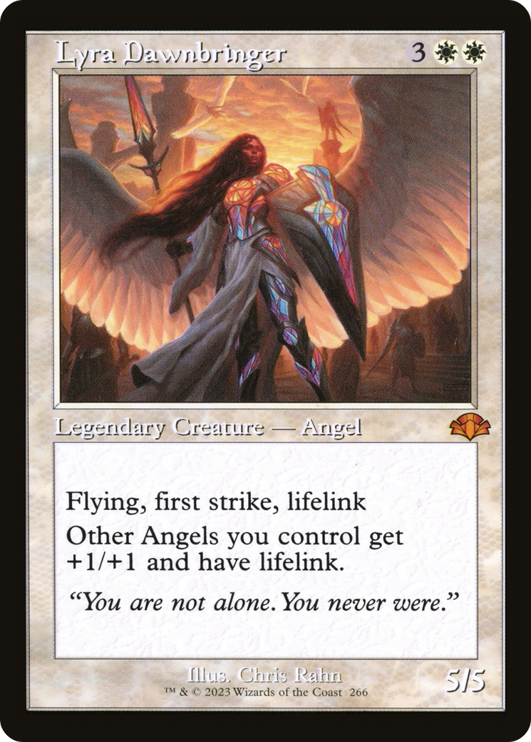 Lyra Dawnbringer (Retro) [Dominaria Remastered] | Game Master's Emporium (The New GME)