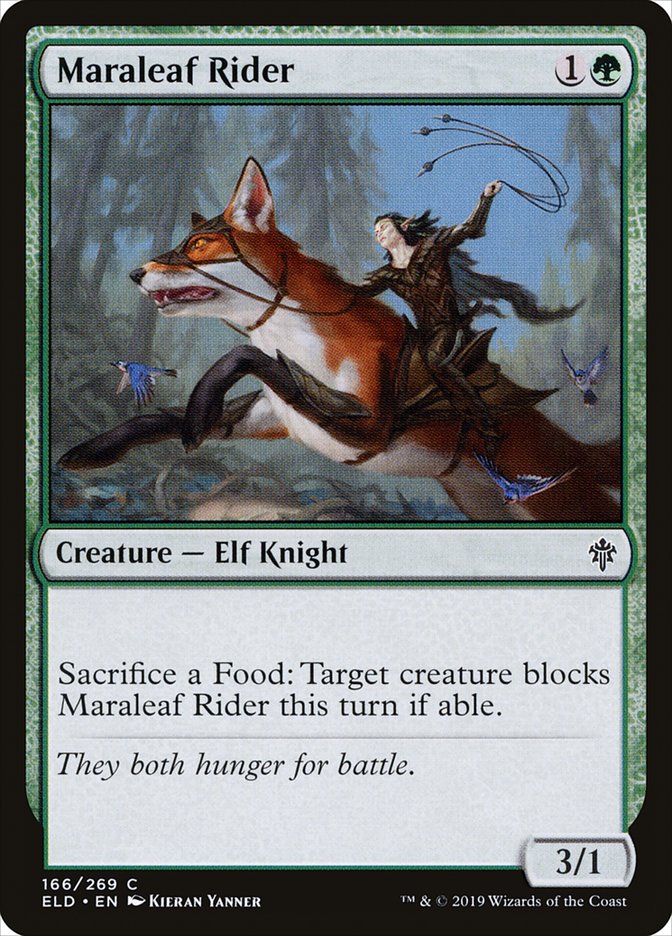 Maraleaf Rider [Throne of Eldraine] | Game Master's Emporium (The New GME)