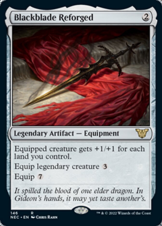 Blackblade Reforged [Kamigawa: Neon Dynasty Commander] | Game Master's Emporium (The New GME)