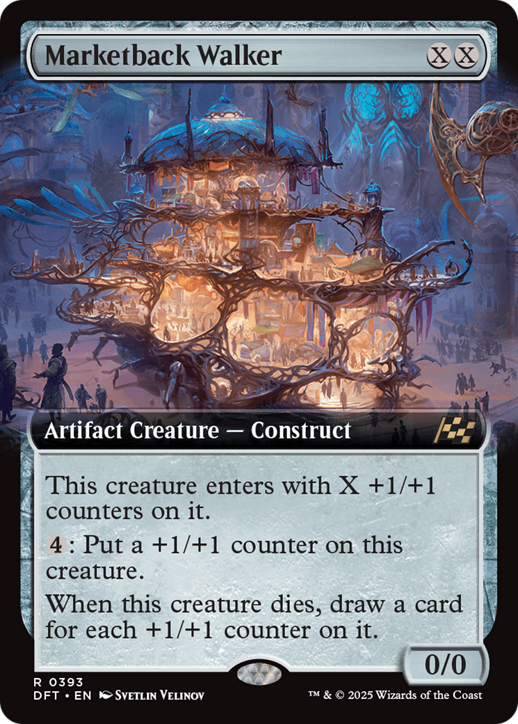 Marketback Walker (Extended Art) [Aetherdrift] | Game Master's Emporium (The New GME)