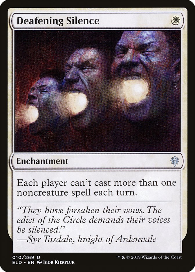 Deafening Silence [Throne of Eldraine] | Game Master's Emporium (The New GME)