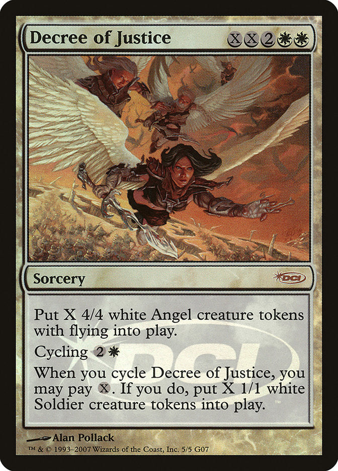 Decree of Justice [Judge Gift Cards 2007] | Game Master's Emporium (The New GME)