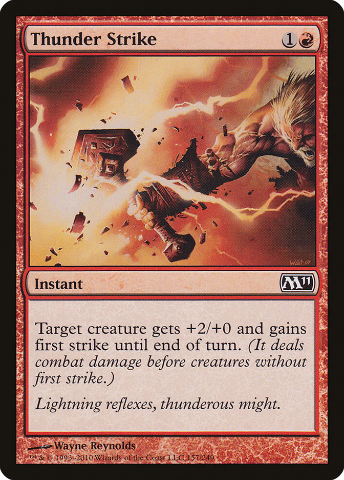 Thunder Strike [Magic 2011] | Game Master's Emporium (The New GME)