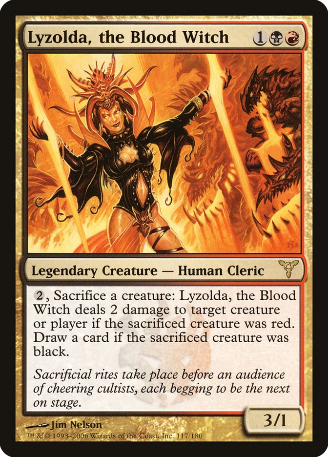 Lyzolda, the Blood Witch [Dissension] | Game Master's Emporium (The New GME)