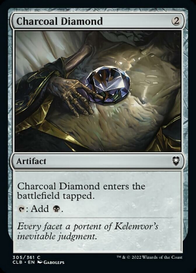 Charcoal Diamond [Commander Legends: Battle for Baldur's Gate] | Game Master's Emporium (The New GME)