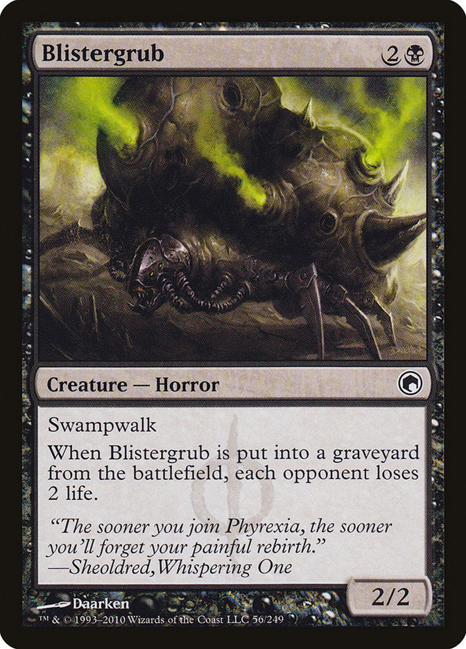 Blistergrub [Scars of Mirrodin] | Game Master's Emporium (The New GME)