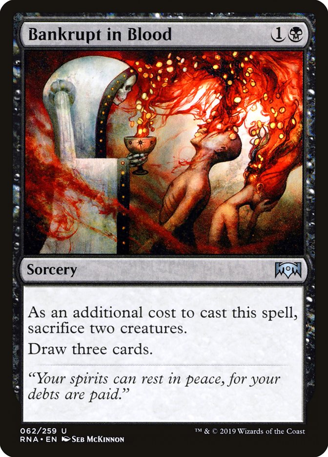 Bankrupt in Blood [Ravnica Allegiance] | Game Master's Emporium (The New GME)