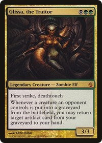 Glissa, the Traitor (Mirrodin Besieged) [Oversize Cards] | Game Master's Emporium (The New GME)