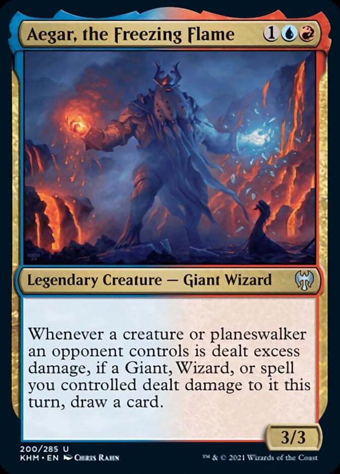 Aegar, the Freezing Flame [Kaldheim] | Game Master's Emporium (The New GME)