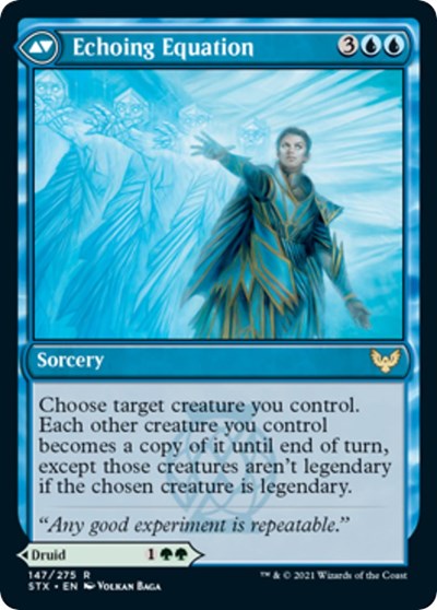 Augmenter Pugilist // Echoing Equation [Strixhaven: School of Mages Prerelease Promos] | Game Master's Emporium (The New GME)