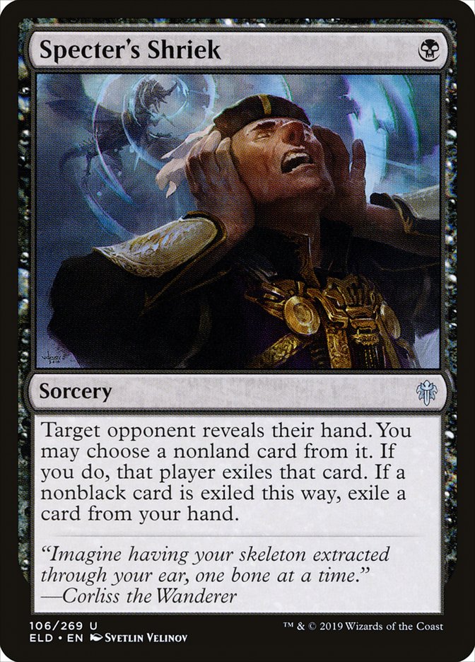 Specter's Shriek [Throne of Eldraine] | Game Master's Emporium (The New GME)
