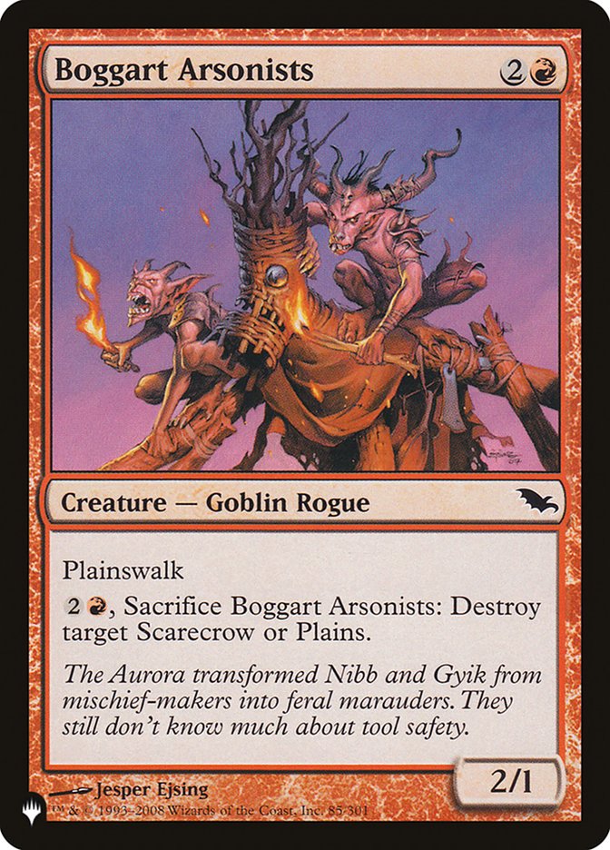 Boggart Arsonists [The List] | Game Master's Emporium (The New GME)