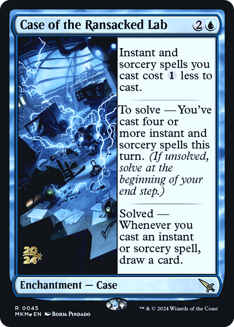 Case of the Ransacked Lab [Murders at Karlov Manor Prerelease Promos] | Game Master's Emporium (The New GME)