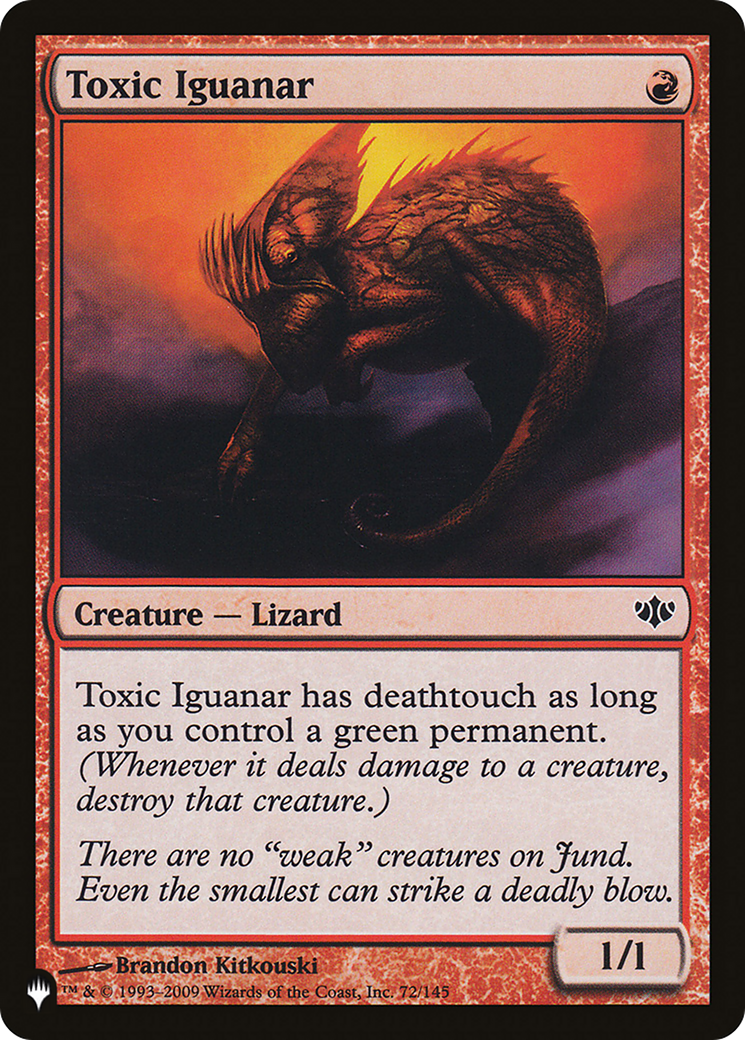 Toxic Iguanar [The List] | Game Master's Emporium (The New GME)
