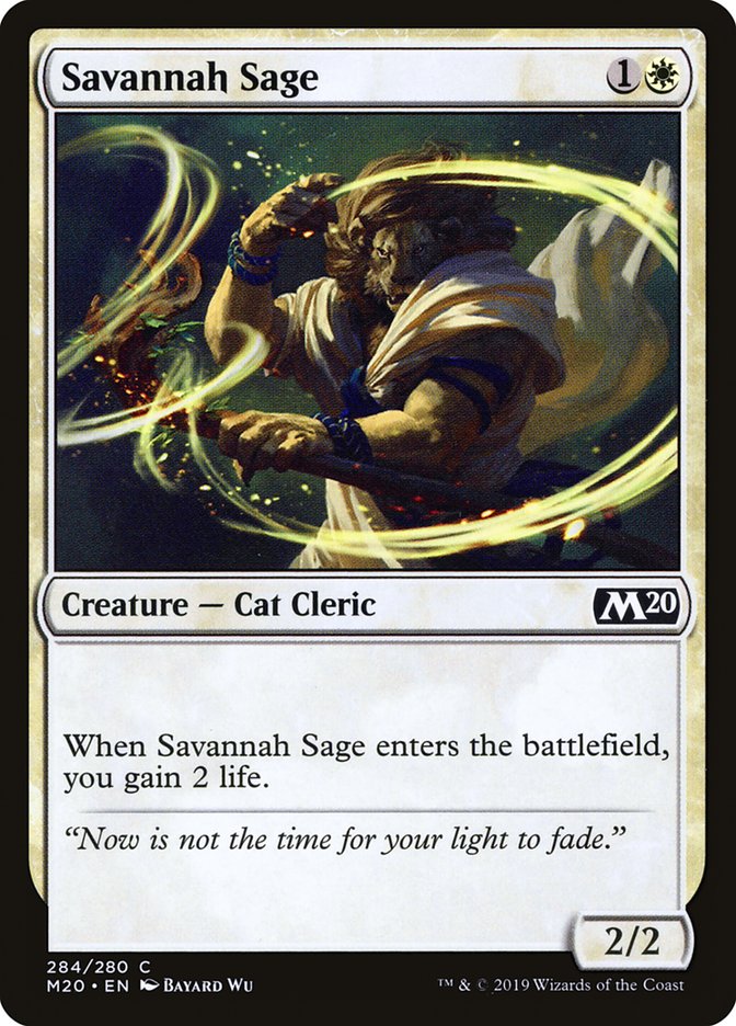 Savannah Sage [Core Set 2020] | Game Master's Emporium (The New GME)