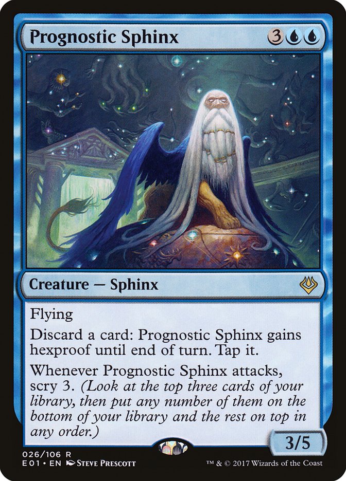 Prognostic Sphinx [Archenemy: Nicol Bolas] | Game Master's Emporium (The New GME)