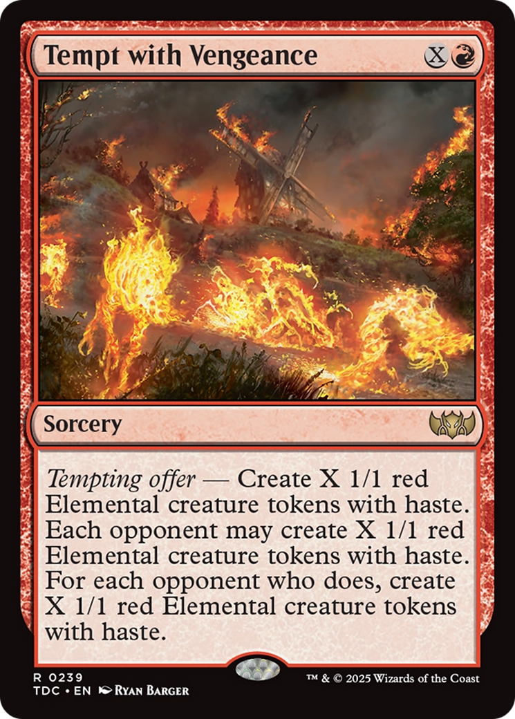 Tempt with Vengeance [Tarkir: Dragonstorm Commander] | Game Master's Emporium (The New GME)