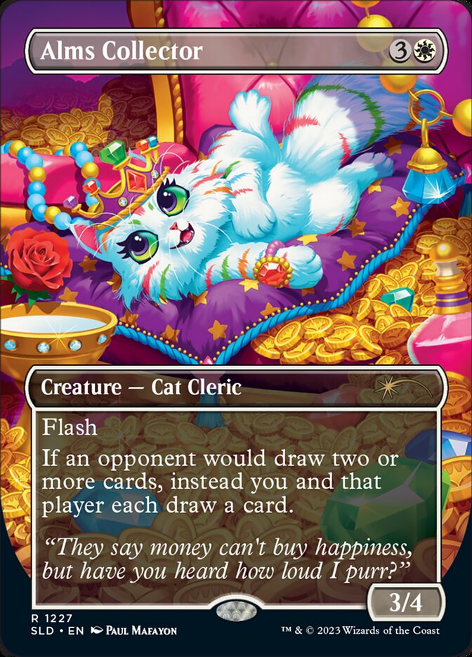 Alms Collector (Borderless) [Secret Lair Drop Series] | Game Master's Emporium (The New GME)