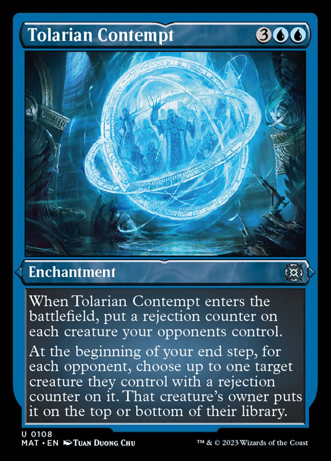 Tolarian Contempt (Foil Etched) [March of the Machine: The Aftermath] | Game Master's Emporium (The New GME)