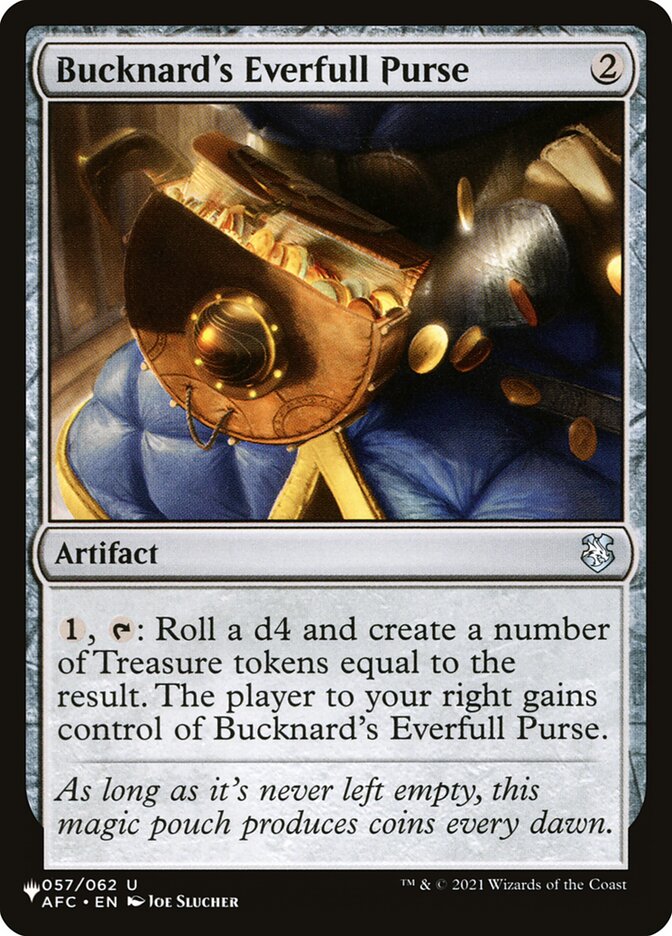 Bucknard's Everfull Purse [The List] | Game Master's Emporium (The New GME)