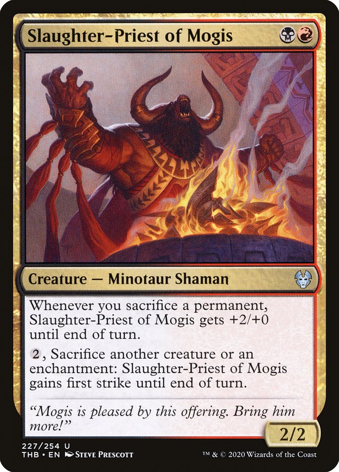 Slaughter-Priest of Mogis [Theros Beyond Death] | Game Master's Emporium (The New GME)