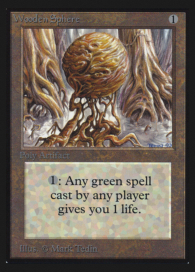 Wooden Sphere [International Collectors' Edition] | Game Master's Emporium (The New GME)