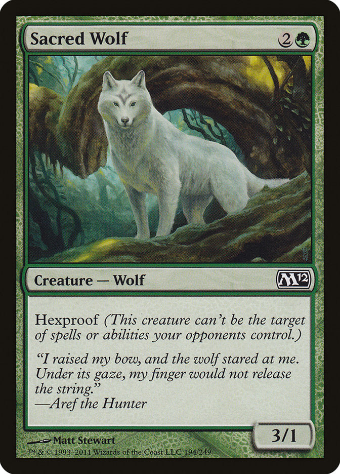 Sacred Wolf [Magic 2012] | Game Master's Emporium (The New GME)