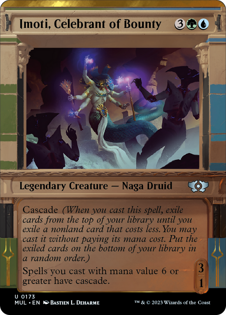 Imoti, Celebrant of Bounty (Halo Foil) [Multiverse Legends] | Game Master's Emporium (The New GME)