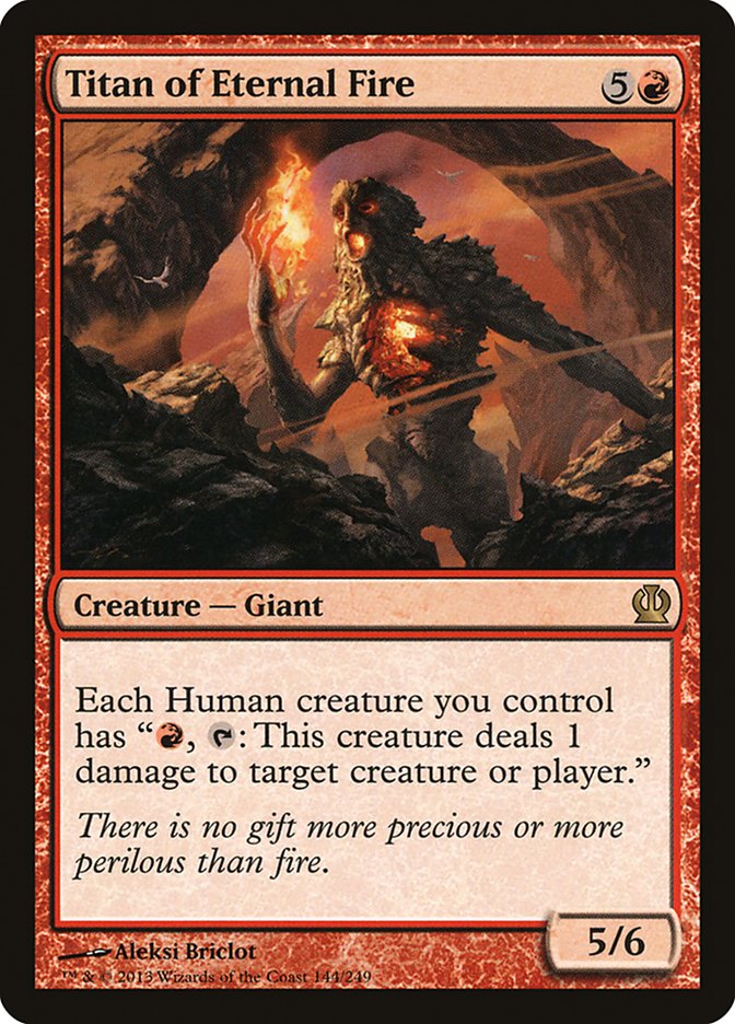 Titan of Eternal Fire [Theros] | Game Master's Emporium (The New GME)