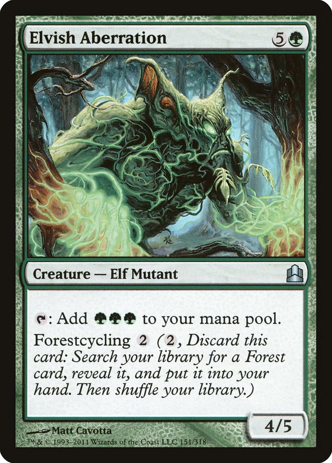 Elvish Aberration [Commander 2011] | Game Master's Emporium (The New GME)
