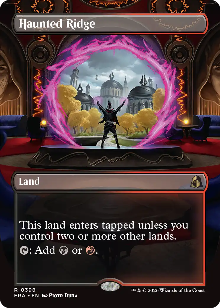 Haunted Ridge (Borderless) [Reality Fracture] | Game Master's Emporium (The New GME)