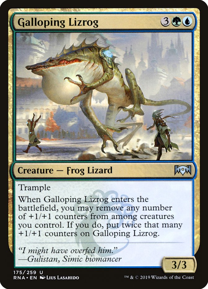 Galloping Lizrog [Ravnica Allegiance] | Game Master's Emporium (The New GME)