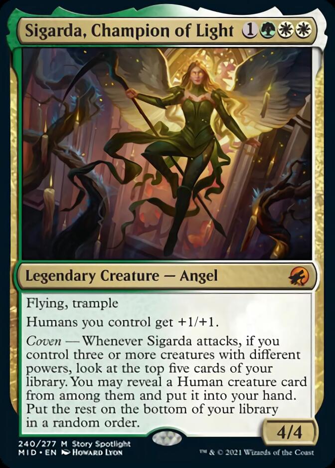 Sigarda, Champion of Light [Innistrad: Midnight Hunt] | Game Master's Emporium (The New GME)