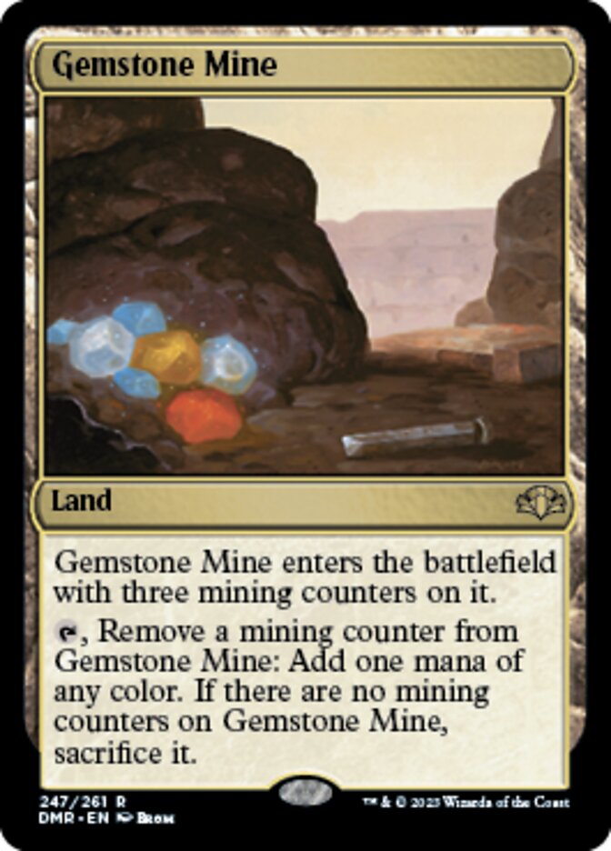 Gemstone Mine [Dominaria Remastered] | Game Master's Emporium (The New GME)