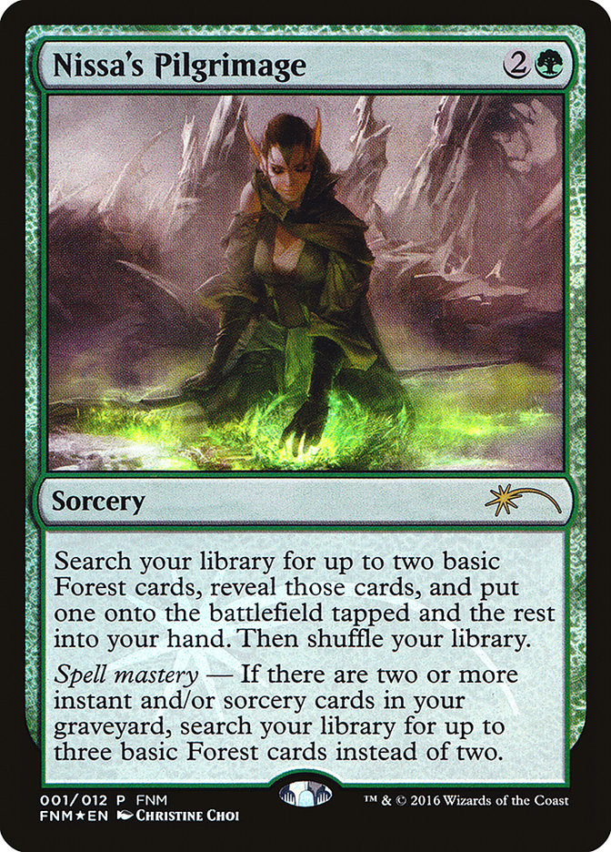 Nissa's Pilgrimage [Friday Night Magic 2016] | Game Master's Emporium (The New GME)