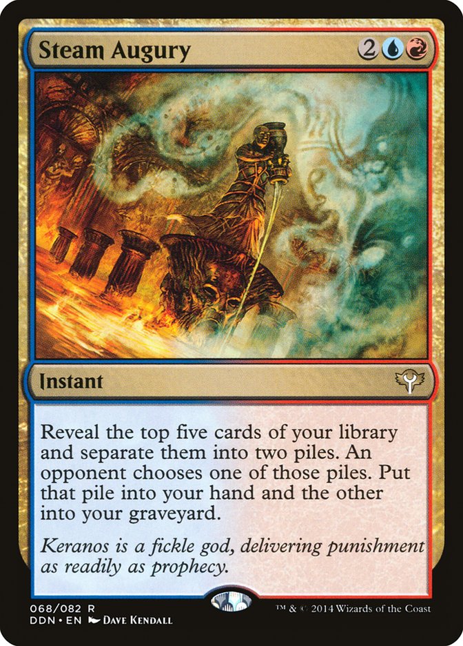 Steam Augury [Duel Decks: Speed vs. Cunning] | Game Master's Emporium (The New GME)
