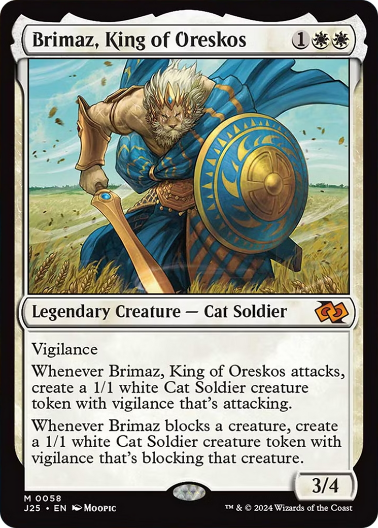 Brimaz, King of Oreskos (Anime) [Foundations Jumpstart] | Game Master's Emporium (The New GME)