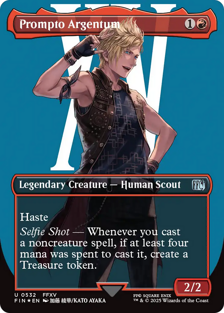 Prompto Argentum (Borderless) [FINAL FANTASY] | Game Master's Emporium (The New GME)