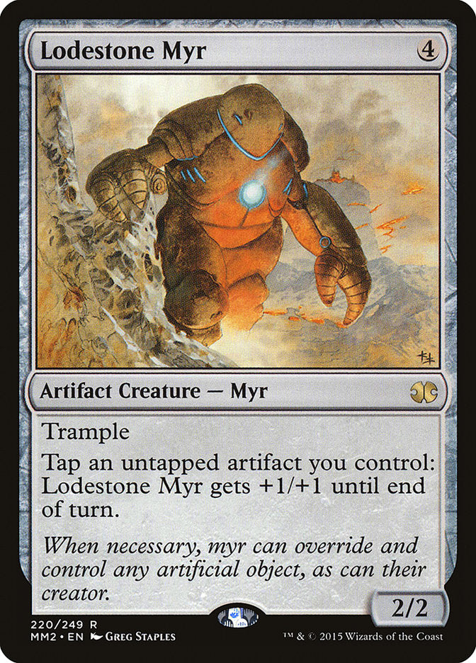 Lodestone Myr [Modern Masters 2015] | Game Master's Emporium (The New GME)